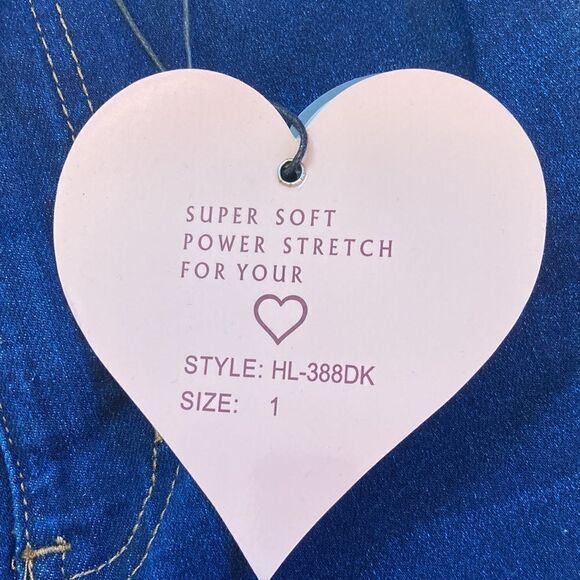 Women’s Juniors ❤️ & Lovely High-Rise Soft Stretch Denim Jeans Pants Size 1 - Picture 8 of 11